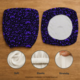 Purple Chair Cover - Deskneko