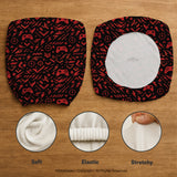 Red Gaming Chair Cover - Deskneko
