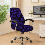 Purple Chair Cover - Deskneko