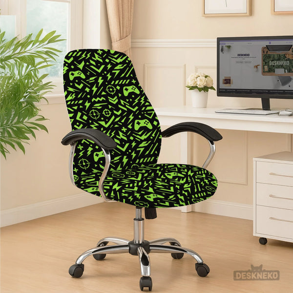 Neon Gaming Chair Cover - Deskneko