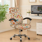 Retro Flower Chair Cover - Deskneko