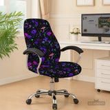 Neon Mushrooms Chair Cover - Deskneko