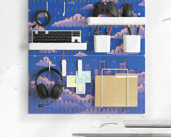 Anime Pegboard Organizer - Deskneko