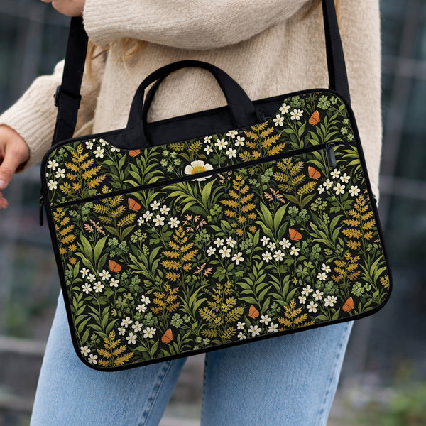 Wildflower Laptop Sleeve & Bag - Laptop Sleeve - Deskneko - Laptop Sleeves & Bags