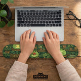 Frog Garden Deskmat - Deskneko