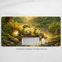 Forest Frogs Desk Mat - Deskneko