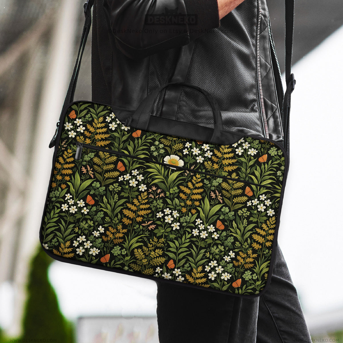 Wildflower Laptop Sleeve & Bag - Laptop Sleeve - Deskneko - Laptop Sleeves & Bags
