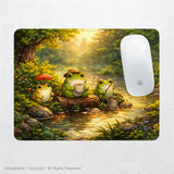 Forest Frogs Desk Mat - Deskneko