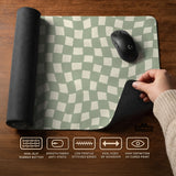 Green Checker Desk Mat - Desk Mat - Deskneko - Desk Mats & Mousepads