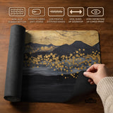 Gold Abstract Mousepad - Deskneko