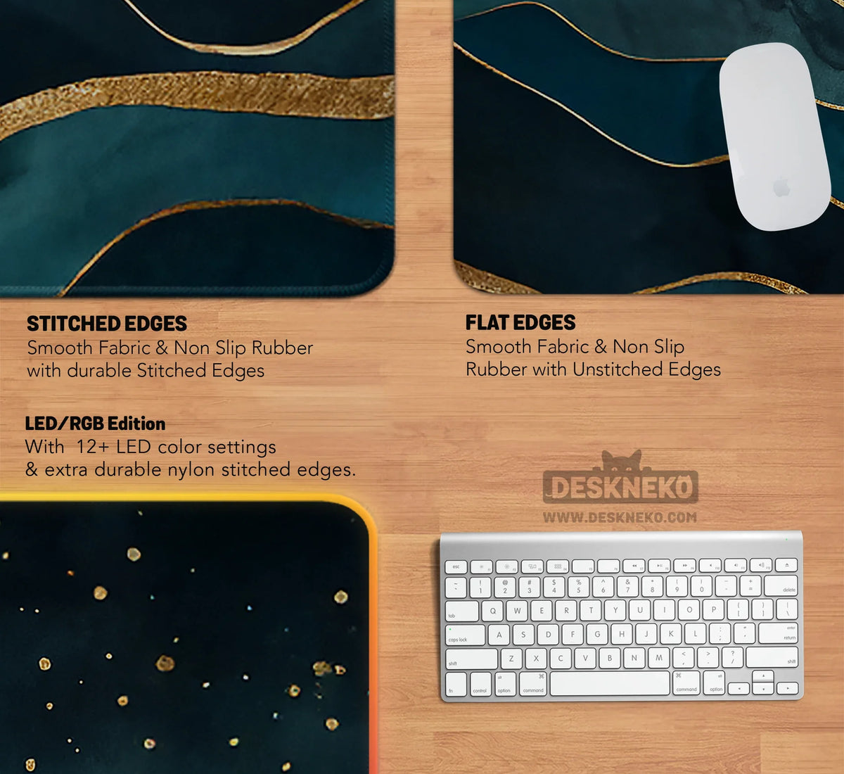 Moonrise Desk Mat - Deskneko