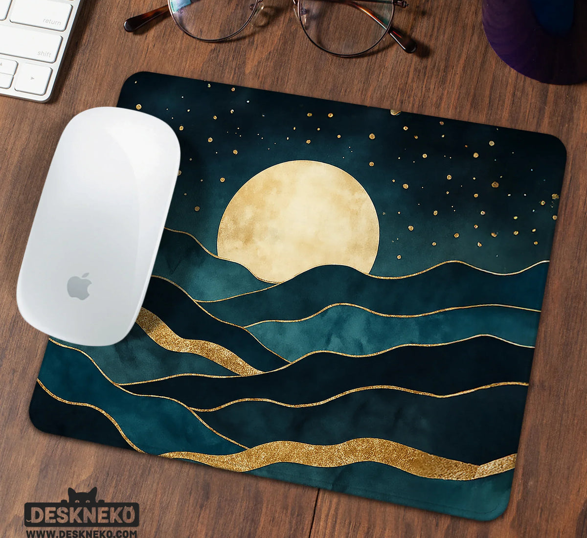 Moonrise Desk Mat - Deskneko