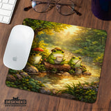 Forest Frogs Desk Mat - Deskneko