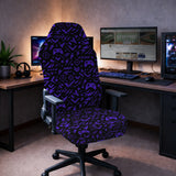 Purple Chair Cover - Deskneko