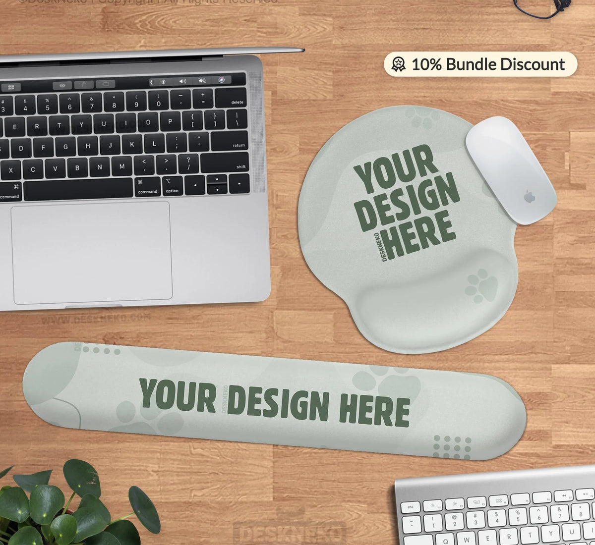Custom Wrist Rest - Deskneko