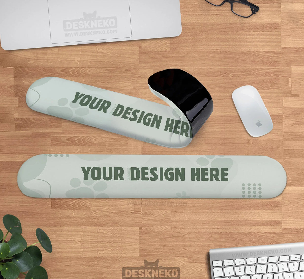 Custom Wrist Rest - Deskneko