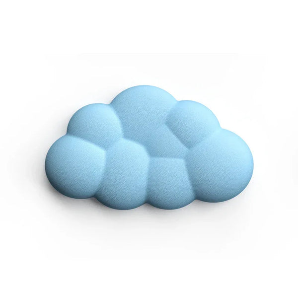 Cloud Keyboard Hand Wrist Rest Memory Foam Silicone Leather Mouse Pad Wristband Pad - Deskneko