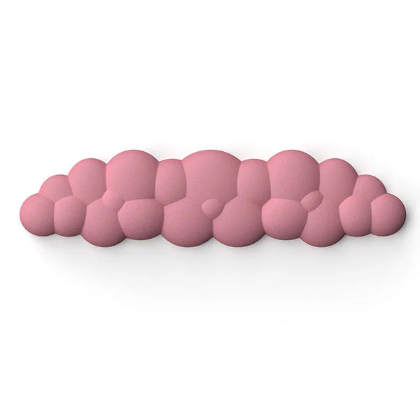 Cloud Keyboard Hand Wrist Rest Memory Foam Silicone Leather Mouse Pad Wristband Pad - Deskneko