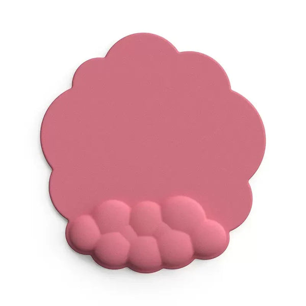 Cloud Keyboard Hand Wrist Rest Memory Foam Silicone Leather Mouse Pad Wristband Pad - Deskneko