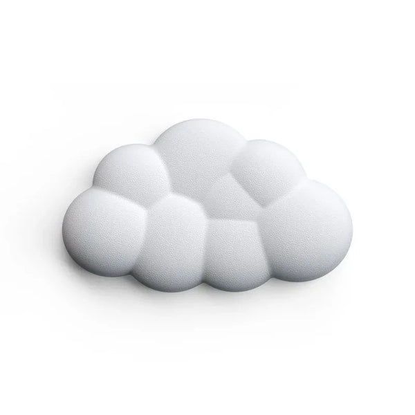 Cloud Keyboard Hand Wrist Rest Memory Foam Silicone Leather Mouse Pad Wristband Pad - Deskneko