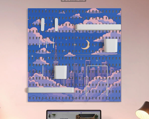 Anime Pegboard Organizer - Deskneko