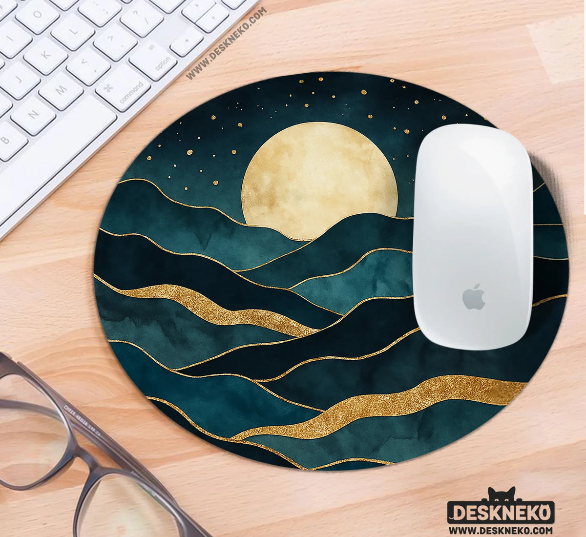 Moonrise Desk Mat - Deskneko